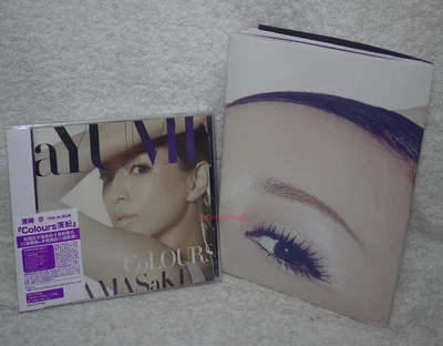 Ayumi Hamasaki Colours 2014 Taiwan CD+DVD +"Folded" poster Foto 1 de 4
