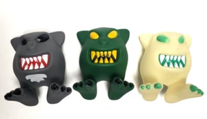 TOYFINITY GLYOS BIG MORDLE LOT GLOW IN THE DARK GITD NJCC NIGHT VIPER GREEN GRAY - Picture 1 of 3