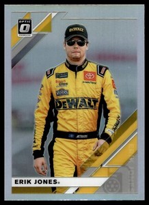2020 Donruss Racing NASCAR Optic Holo Silver Parallel #33 Erik Jones