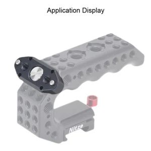 Nitze 1/4" 3/8" Nato Schiene mit Arri Ortungsschraube Zubehör N49-D1/4 N49-D3/8 - Bild 1 von 7