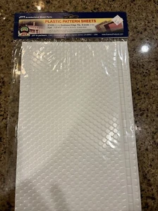 JTT 97439 SCALLOPED EDGE TILE 7 x 12" .50 Thick 2 Sheets G Scale Model Railroad - Picture 1 of 3