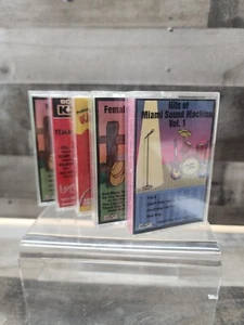 Karaoke Sing Along Cassette Lot 5 Judds Female Hits Miami Sound Macine More  - Picture 1 of 7