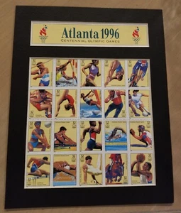 Scott #3068 hoja enmarañada de 20 sellos Centenario de los Juegos Olímpicos de Atlanta 1996 - Imagen 1 de 1