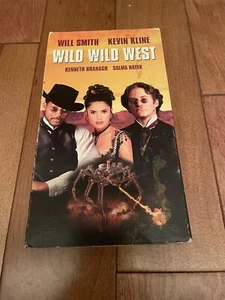 Wild Wild West 1999 VHS Tape Will Smith Kevin Kline Salma Hayek - Picture 1 of 5