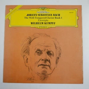 LP vinyl WILHELM KEMPFF bach well tempered , book 1 exerpts - Bild 1 von 3