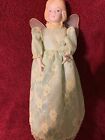Vintage Angel Christmas Lace Tabletop or Tree Topper 11”