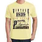 Men's Graphic T-Shirt Original Parts Aged To Perfection 1939 85th Birthday