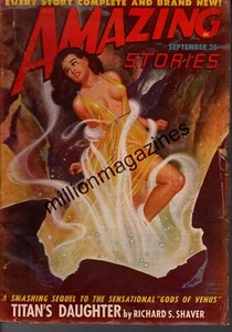 1948 Amazing Stories September - Titan's Daughter; Squirrel People - Very nice - Picture 1 of 1