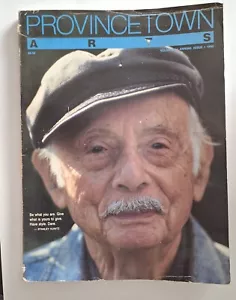 Vintage PROVINCETOWN ARTS magazine 1992 Allen Ginsberg Stanley Kunitz Magazine - Picture 1 of 11