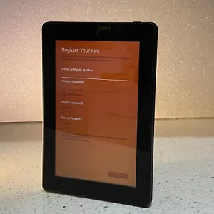 Amazon Fire HD 7 (4th Gen) SQ46CW 8 GB Fire OS 4 Black Ebook Reader #392 - Picture 1 of 11