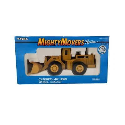 ERTL Mighty Movers 1/50 Scale Caterpillar 988B Wheel Loader Die Cast Model #2435 - Image 1 of 4