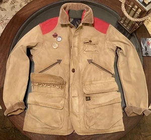 Ralph Lauren Gents 50th Anniversary Sz Small Rugged Jacket & Reversible Vest New - Picture 1 of 12