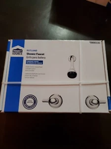 Rutland Shower Faucet Chrome Finish 2 Handle Control - Picture 1 of 4
