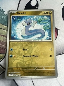 Pokemon TCG: Scarlet & Violet 151 - Reverse Holo - 147/165 - Dratini - Picture 1 of 2