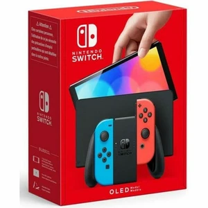 Nintendo Switch Nintendo OLED Azzurro Rosso - Imagen 1 de 4