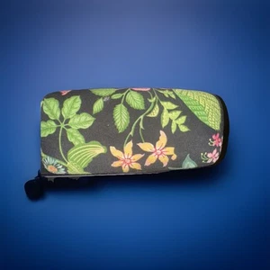 Vera Bradley Floral Pattern Hard Shell Eyeglass Sunglass Case Clamshell - Picture 1 of 16