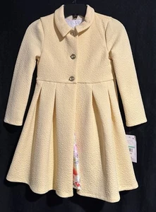 Bonnie Jean Girls 2-piece garment (Coat and Dress) Size 8 - Picture 1 of 10