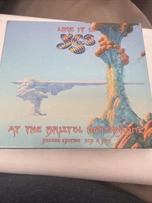 Yes at the Bristol Hippodrome Like It Is Deluxe 2 CD & DVD 2014 Rare & OOP - Image 1 of 4