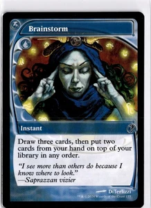 MTG MB2 Brainstorm (Future Sight) C 155 casi nuevo paquete de escaneo fresco - Imagen 1 de 2