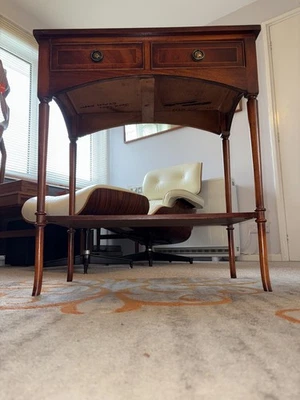 Bradley Regency Style Mahogany Console Table - Vintage - Mid Century - Howard  - Image 1 of 4