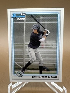 CHRISTIAN YELICH 2010 Bowman Draft Picks & Prospects ROOKIE #BDPP78 - NM/MT - Picture 1 of 2