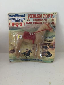 Lakeside American Heroes Pony indiano progettato per guerrieri coraggiosi vintage M45 anni 60 - Foto 1 di 6