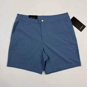 Lululemon ABC WovenAir Shorts Mens 34 Blue 7” Inseam Golf Chino Classic Fit NEW - Picture 1 of 11