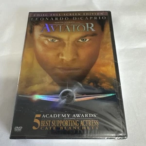 THE AVIATOR Leonard DiCaprio 2 DISC SPECIAL EDITION FULL SCREEN DVD NEW SEALED - Picture 1 of 2
