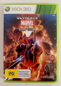 Ultimate Marvel Vs. Capcom 3 Xbox 360 AUS PAL Complete With Manual VGC - Picture 1 of 5