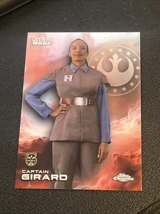 2025 Topps Chrome Star Wars Captain Girard Debut No. 17 - Bild 1 von 2