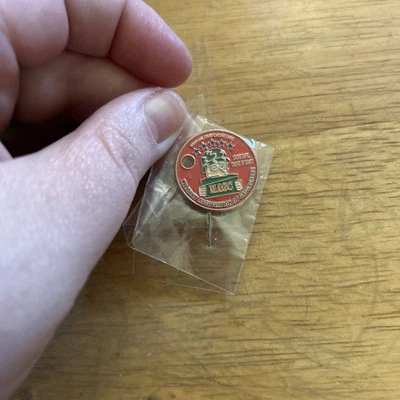 Geocoin Military Association Of Geocachers Small Red Pathtag Trackable Coin - Image 1 of 2