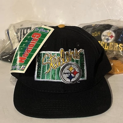 De colección Pittsburgh Steelers Snapback Hat The Game Gridiron Collectors Series Nuevo con Etiquetas Foto 1 de 4