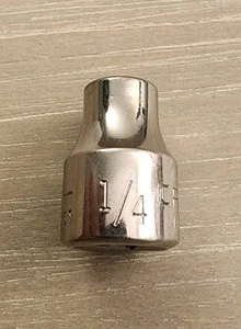 Craftsman USA 1/4" Socket 12 Point 3/8" Drive Inverted G1 44351 - Picture 1 of 5