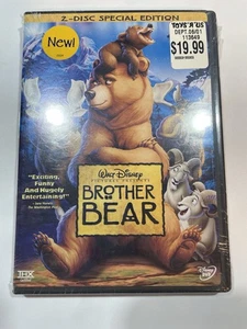 Brother Bear (DVD, 2004, 2-Disc Set, Special Edition) Brand New Sealed Toys R Us - Picture 1 of 2