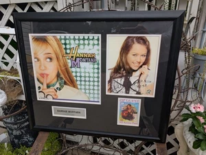 Vintage Disney Channel Hannah Montana VIP All Access Pass signierter Bilderrahmen - Bild 1 von 7