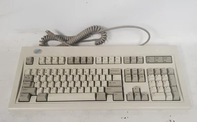 Vintage IBM by Lexmark 1391401 PS/2 Mechanical Computer Keyboard 1996 - Image 1 of 4