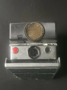 POLAROID SX-70 Land Camera Sonar Onestep Instant Film - Black Leather - UNTESTED - Bild 1 von 7