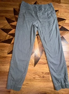 Banana Republic Jogger Chino Hose Aiden Fit Grün Grau Größe 34X32 - Bild 1 von 4