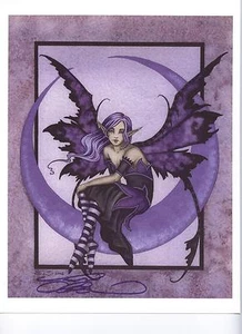 Amy Brown - Luna Lavanda - AGOTADO - FIRMADO - Imagen 1 de 1