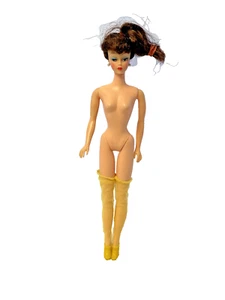 Vintage Ideal Mitzi Mädchen Puppe 11,5" groß - Bild 1 von 15