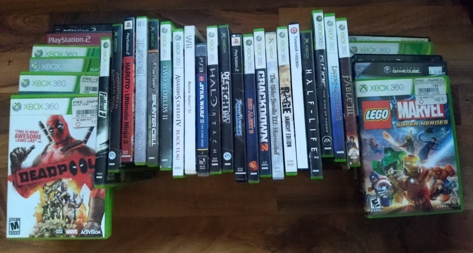 Pick Your Game Lot Xbox Xbox 360 PS2 PS3 Wii PlayStation Video Games Top Titles - Image 1 of 1