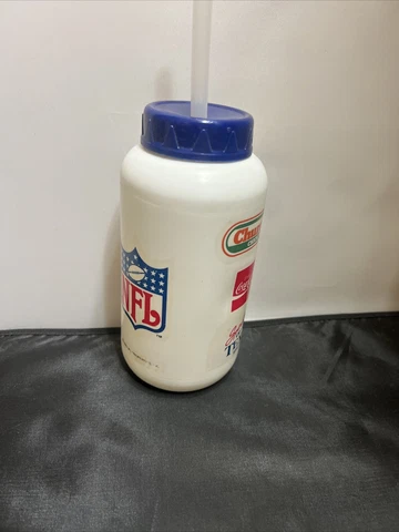 Vtg 1989 Dallas Cowboys Water Bottle 18 oz NFL Cover