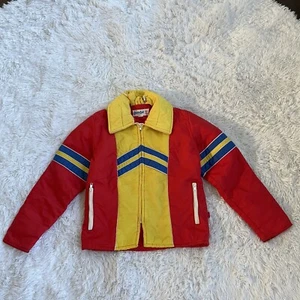 Vintage Liberty Bell Ski Jacket W Hood Sz Youth 16 Good Condition Stranger Thing - Picture 1 of 6