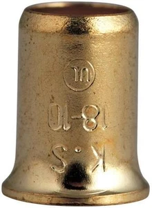 NEW GB 20-410 PK (12) WIRE SIZE 18-10 ZINC STEEL CRIMP SLEEVE CONNECTORS 7463458 - Picture 1 of 1