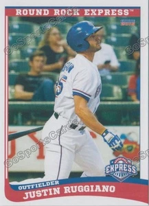 2016 Round Rock Express Justin Ruggiano RC Rookie Texas Rangers - Picture 1 of 1