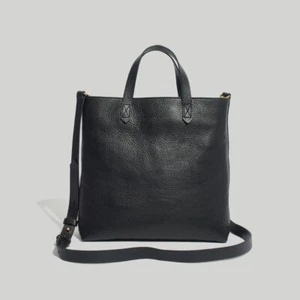 Bolso de Mano Madewell Pequeño Transporte Bandolera Cuero Negro con Cremallera Superior - Imagen 1 de 5