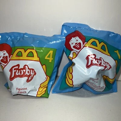 McDonalds Happy Meal Furby Toys #1 y #4 1998 nuevo en paquete sellado envío rápido gratuito Foto 1 de 4