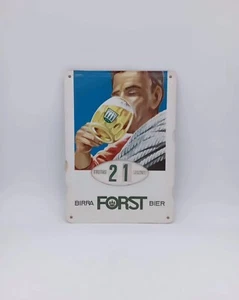 Calendario Perpetuo Birra Forst Vintage Funzionante Pubblicitario - Foto 1 di 9