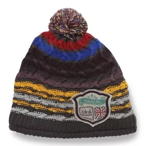 E - Bonnet Fantaisie Pompon Gris Poudre Little Lord Impala Marese Taille 47 cm - Picture 1 of 1