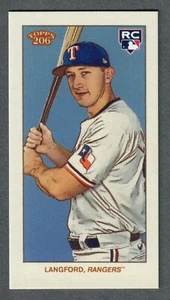 2024 Topps 2006 T206 Wyatt Langford Rookie Rangers RC QTY - Bild 1 von 2